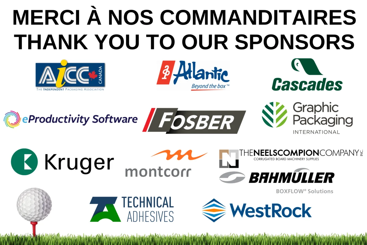 A collage of sponsor logos